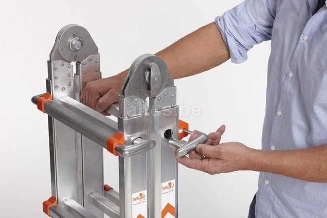 Waku telescoopladder 4x3