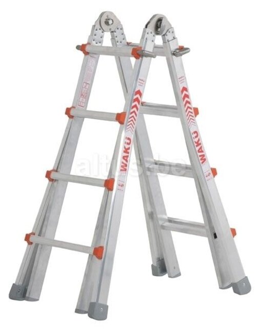 Waku telescoopladder 4x4