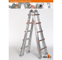 Waku telescoopladder 4x5