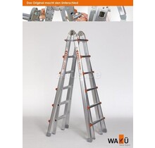 Waku telescoopladder 4x6
