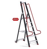 Altrex enkelzijdige professionele magazijntrap 6 treden