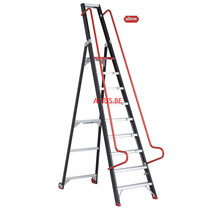 Altrex enkelzijdige professionele magazijntrap 9 treden
