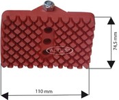 Universeel anti-slip universele laddervoet anti-slip groot draagvlak per paar