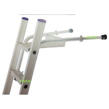 Telescopische muurafhouder