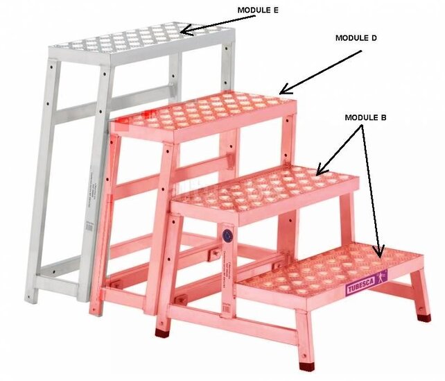 Tubesca combi module aanbouw module E