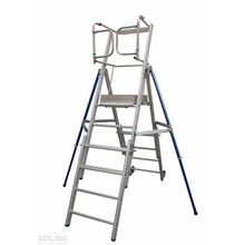 Telescopisch werkplatform 360° leuning 4-6 treden