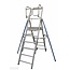 Solide Solide professioneel telescopisch werkplatform 360° leuning 4-6 treden