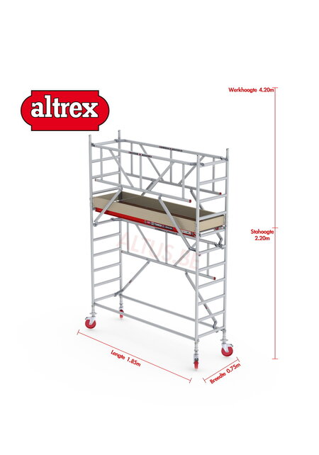 0.75 x 1.85 x 2.20m vh Safe-Quick RS Tower  41-S