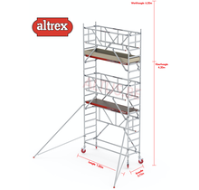0.75 x 1.85 x 4.20m vh Safe-Quick RS Tower  41-S