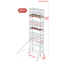 0.75 x 1.85 x 6.20m vh Safe-Quick RS Tower  41-S