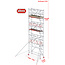 Altrex  0.75 x 1.85 x 6.20m vh Safe-Quick RS Tower  41-S