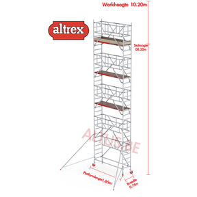 0.75 x 1.85 x 8.20m vh Safe-Quick RS Tower  41-S