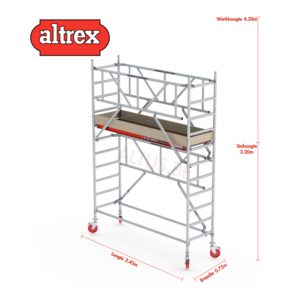 0.75 x 2.45 x 2.20m Safe-Quick RS Tower  41-S