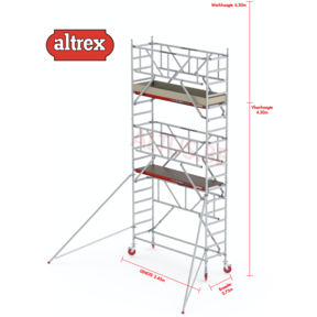0.75 x 2.45 x 4.20m vh Safe-Quick RS Tower  41-S
