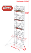 0.75 x 2.45 x 8.20m vh Safe-Quick RS Tower  41-S