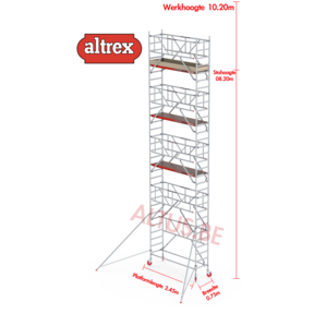 0.75 x 2.45 x 8.20m vh Safe-Quick RS Tower  41-S