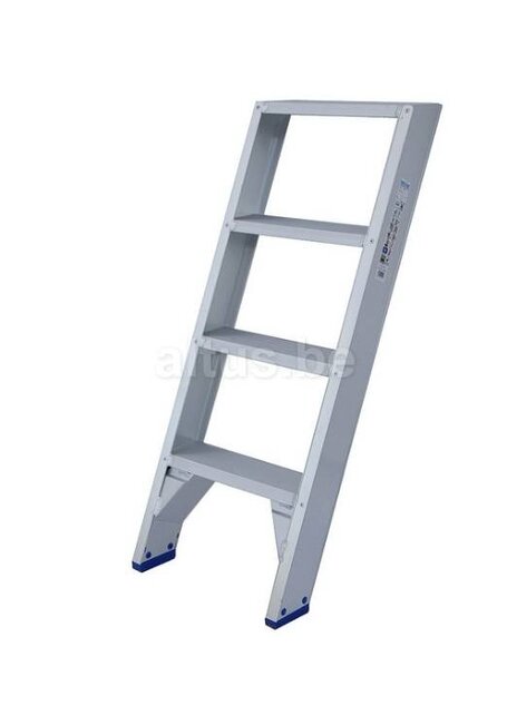 Solide professionele rechte enkele trap 4 treden