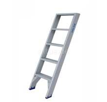 Solide professionele rechte enkele trap 5 treden
