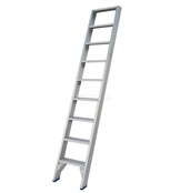 Solide professionele rechte enkele trap 9 treden