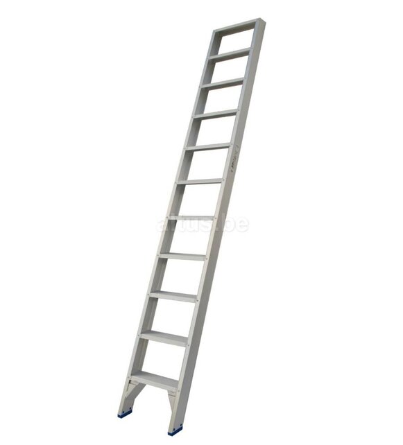 Solide professionele rechte enkele trap 11 treden