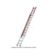 Tubesca 2-delige half ALU ladder 2x14 treden
