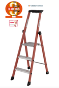 3 treden Glasvezeltrapladder- Isolerende type Pro Intensif