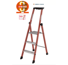 3 treden Glasvezeltrapladder- Isolerende type Pro Intensif