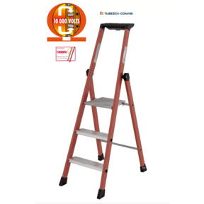 3 treden 0.69m SH glasvezel trapladder