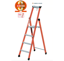 4 treden Glasvezeltrapladder- Isolerende type Pro Intensif