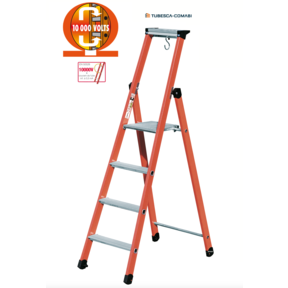 4 treden 0.92m SH glasvezel trapladder