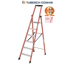 6 treden Glasvezeltrapladder- Isolerende type Pro Intensif
