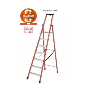 7 treden 1.61m SH glasvezel trapladder