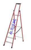 7 treden Glasvezeltrapladder- Isolerende type Pro Intensif