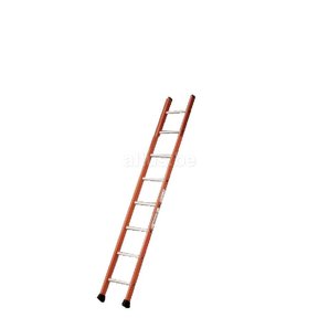 Enkele ladder 8 ALU treden enkel recht
