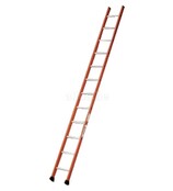 Tubesca enkele ladder 12 ALU treden enkel recht