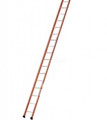 Tubesca enkele ladder 17 ALU treden enkel recht