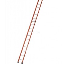 Tubesca enkele ladder 17 ALU treden enkel recht