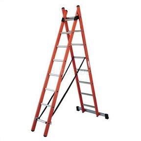 Reformladder 2x8 treden
