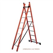 Tubesca reformladder 2x9 treden
