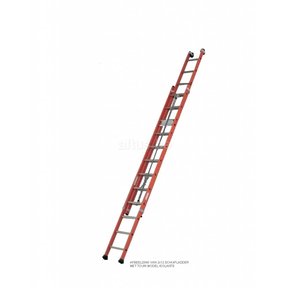 2-delige ladder 2x20 met touw