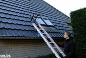 Solide professionele dakladder easy-fit ladderdeel 3,00m