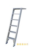 Solide professionele voegtrap 6 treden incl. bordes
