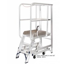 DAS Products warehouseking 3 treden incl. bordes