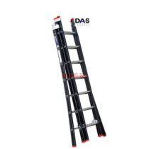 2.00 - 4.50m 3-delige Atlas-black reformladder 3x7