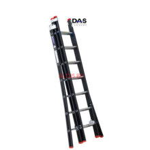 2.00 - 4.50m 3-delige Atlas-black reformladder 3x7