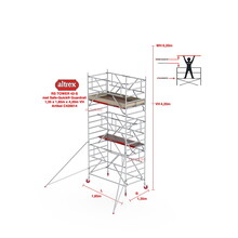 RS-42 Tower Safe-Quick 1,35 x 1,85 x 4,20m VH=6,20mWH