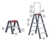 Altrex Falco voet  trapladder (FDO)
