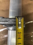 Solide stabiliteitsbalk  90cm  voor ladder