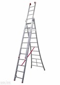 Solide Semi-professionele reformladder model SD 3x11 treden