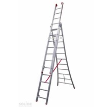 Solide Semi-professionele reformladder model SD 3x11 treden